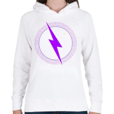 PRINTFASHION FORTNITE - STORM RUN! - Női kapucnis pulóver - Fehér