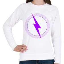 PRINTFASHION FORTNITE - STORM RUN! - Női pulóver - Fehér női pulóver, kardigán