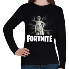 PRINTFASHION Fortnite The Widow - Női pulóver - Fekete női pulóver, kardigán