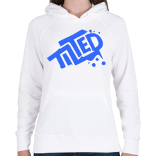 PRINTFASHION Fortnite - TILTED - Női kapucnis pulóver - Fehér női pulóver, kardigán