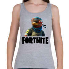 PRINTFASHION Fortnite_Triggerfish - Női atléta - Sport szürke női trikó