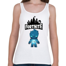 PRINTFASHION Fortnite Zero skin - Női atléta - Fehér női trikó