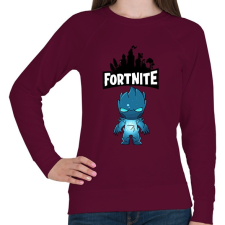 PRINTFASHION Fortnite Zero skin - Női pulóver - Bordó női pulóver, kardigán