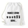 PRINTFASHION Fotós - Sportzsák, Tornazsák - Fehér