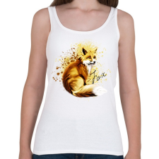 PRINTFASHION fox2 - Női atléta - Fehér női felső