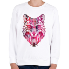 PRINTFASHION fox - Gyerek pulóver - Fehér gyerek pulóver, kardigán