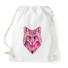 PRINTFASHION fox - Sportzsák, Tornazsák - Fehér