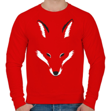 PRINTFASHION Foxy shape - Férfi pulóver - Piros férfi pulóver, kardigán