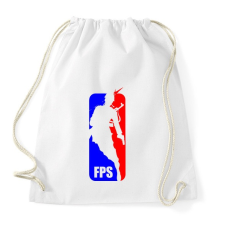 PRINTFASHION FPS-NBA - Sportzsák, Tornazsák - Fehér tornazsák