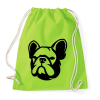 PRINTFASHION Franchie - Sportzsák, Tornazsák - Limezöld