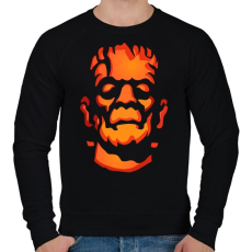PRINTFASHION frankenstein - Férfi pulóver - Fekete