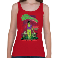 PRINTFASHION Frankenstein menyasszonya - Női atléta - Cseresznyepiros