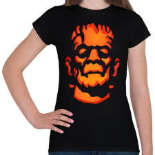 PRINTFASHION frankenstein - Női póló - Fekete női póló