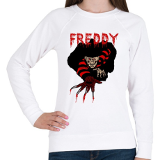 PRINTFASHION freddy cartoon - Női pulóver - Fehér