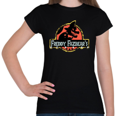 PRINTFASHION Freddy Fazbear's - Női póló - Fekete