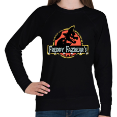 PRINTFASHION Freddy Fazbear's - Női pulóver - Fekete