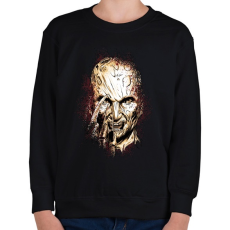 PRINTFASHION Freddy Krueger 3 - Gyerek pulóver - Fekete