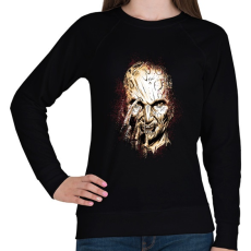 PRINTFASHION Freddy Krueger 3 - Női pulóver - Fekete
