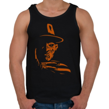 PRINTFASHION Freddy Krueger 4 - Férfi atléta - Fekete atléta, trikó