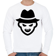 PRINTFASHION Freddy_Krueger_ - Férfi pulóver - Fehér férfi pulóver, kardigán