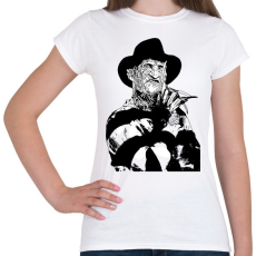PRINTFASHION Freddy_Krueger - Női póló - Fehér