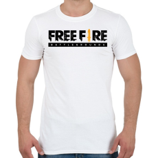 PRINTFASHION Free Fire - Férfi póló - Fehér