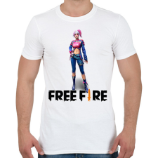 PRINTFASHION free fire iris - Férfi póló - Fehér férfi póló
