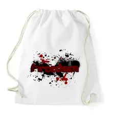 PRINTFASHION freedom - Sportzsák, Tornazsák - Fehér tornazsák