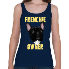 PRINTFASHION FRENCHIE OWNER 2 - Női atléta - Sötétkék