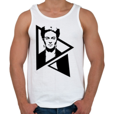 PRINTFASHION Frida Kahlo - Férfi atléta - Fehér