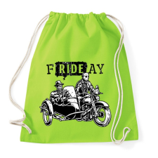 PRINTFASHION fRIDEay - Sportzsák, Tornazsák - Limezöld tornazsák