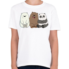 PRINTFASHION Friend Bears - Gyerek póló - Fehér gyerek póló