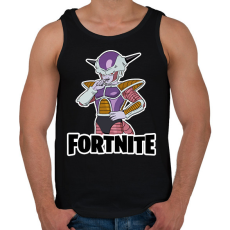 PRINTFASHION Frieza - fortnite - Férfi atléta - Fekete