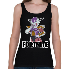 PRINTFASHION Frieza - fortnite - Női atléta - Fekete