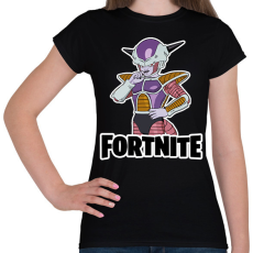 PRINTFASHION Frieza - fortnite - Női póló - Fekete