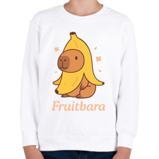 PRINTFASHION Fruitbara - Gyerek pulóver - Fehér