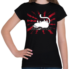 PRINTFASHION FSZOM KIVAN - Női póló - Fekete