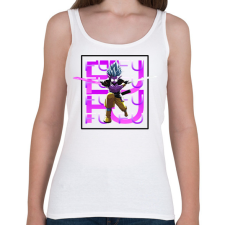 PRINTFASHION Fu minta (Dragon Ball) - Női atléta - Fehér női trikó