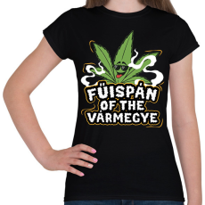 PRINTFASHION Fűispán of the vármegye! - Női póló - Fekete