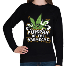 PRINTFASHION Fűispán of the vármegye! - Női pulóver - Fekete női pulóver, kardigán