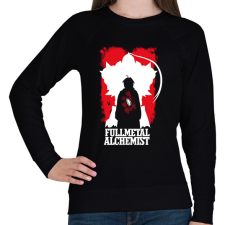 PRINTFASHION Fullmetal Alchemist - Női pulóver - Fekete női pulóver, kardigán