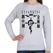 PRINTFASHION Fullmetal Alchemist - Női pulóver - Sport szürke női pulóver, kardigán