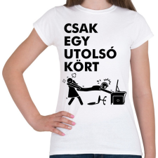PRINTFASHION Funny Gamer - Női póló - Fehér női póló