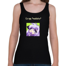 PRINTFASHION Fura ez a macska - Női atléta - Fekete női trikó