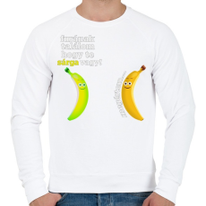 PRINTFASHION furának találom... - Férfi pulóver - Fehér
