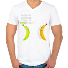 PRINTFASHION furának találom... - Férfi V-nyakú póló - Fehér férfi póló