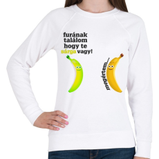 PRINTFASHION furának találom... - Női pulóver - Fehér