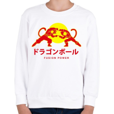 PRINTFASHION Fusion Power  - Gyerek pulóver - Fehér gyerek pulóver, kardigán