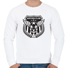PRINTFASHION Futball klub - Férfi pulóver - Fehér