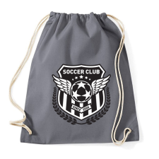 PRINTFASHION Futball klub - Sportzsák, Tornazsák - Grafitszürke tornazsák